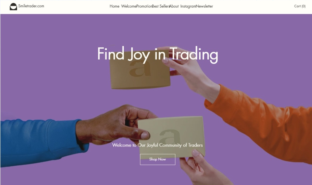 smiletrader.com Premium Domain Name (valued at 6k)